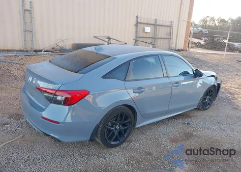 2022 Honda Civic Sport z USA, uszkodzony, nr VIN 2HGFE2F58NH571606